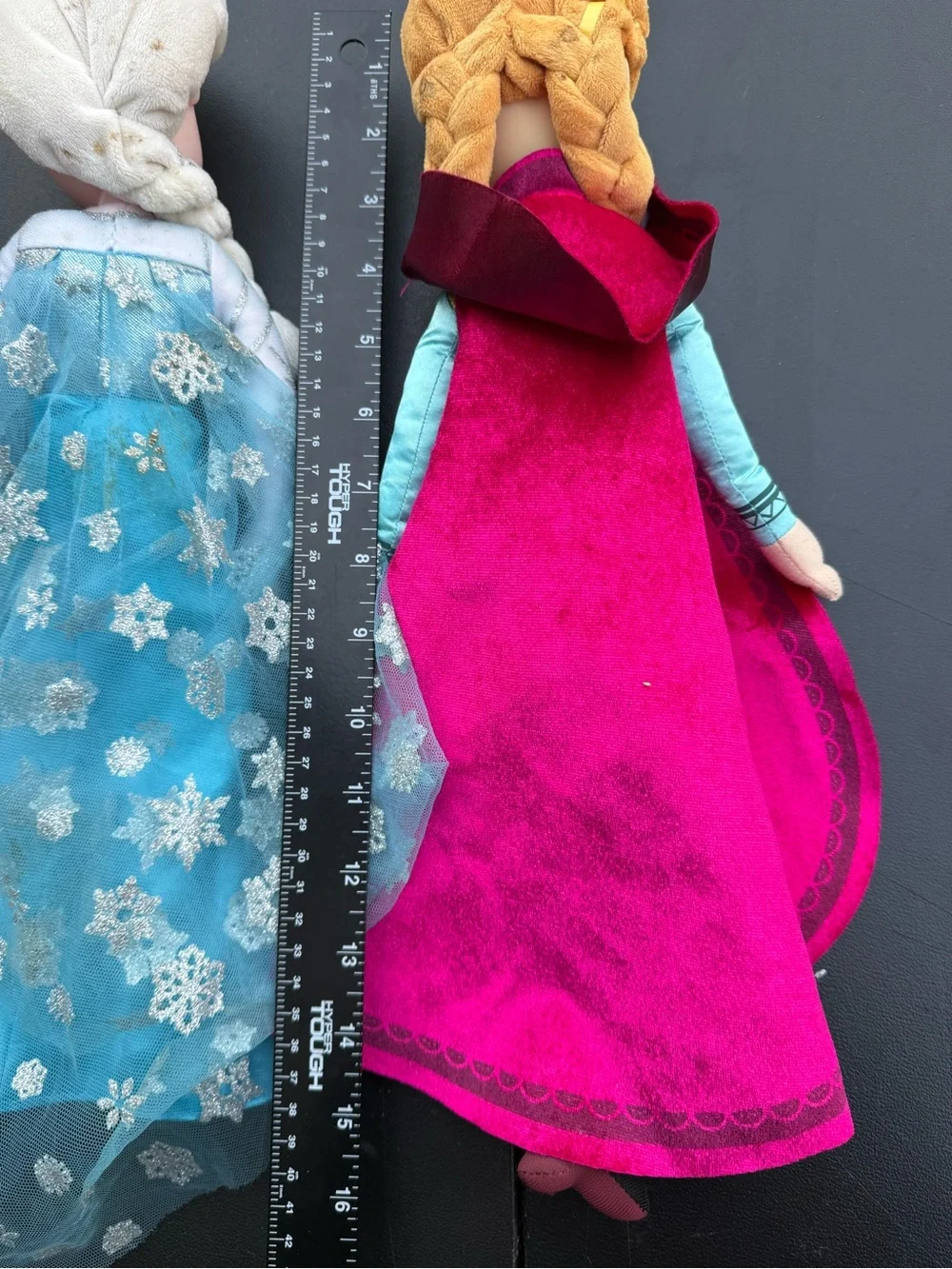 Disney Princess Plush Dolls Set -elsa, ana, and brave character